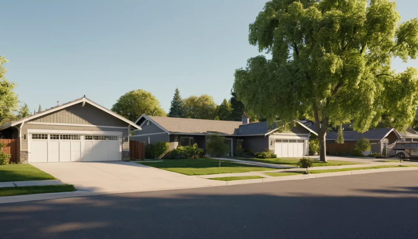 Homes and garage doors across the Cuyahoga Falls area